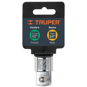 Adaptador para Ratchet de cuadro 1/2″ a cuadro 3/4″