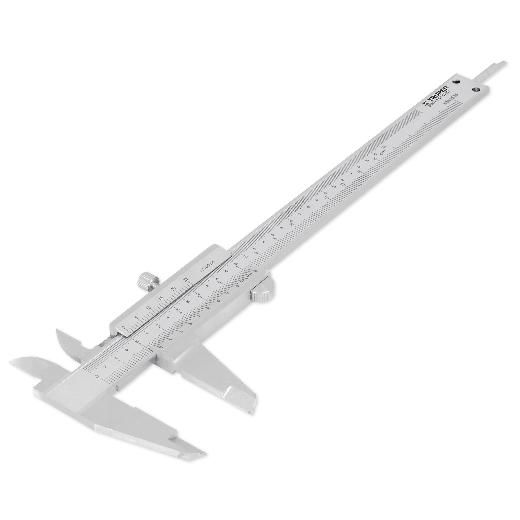 Calibrador de 6″, milimétrico y standard