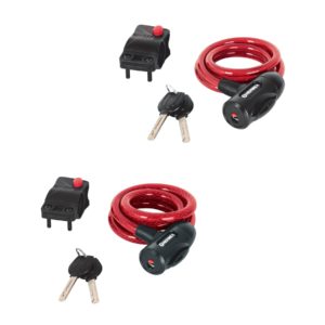 Candados de cable con llave uso ligero 1 m
