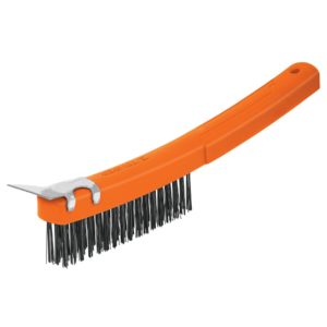 Cepillo de alambre con espátula acero carbono 51 pinceles