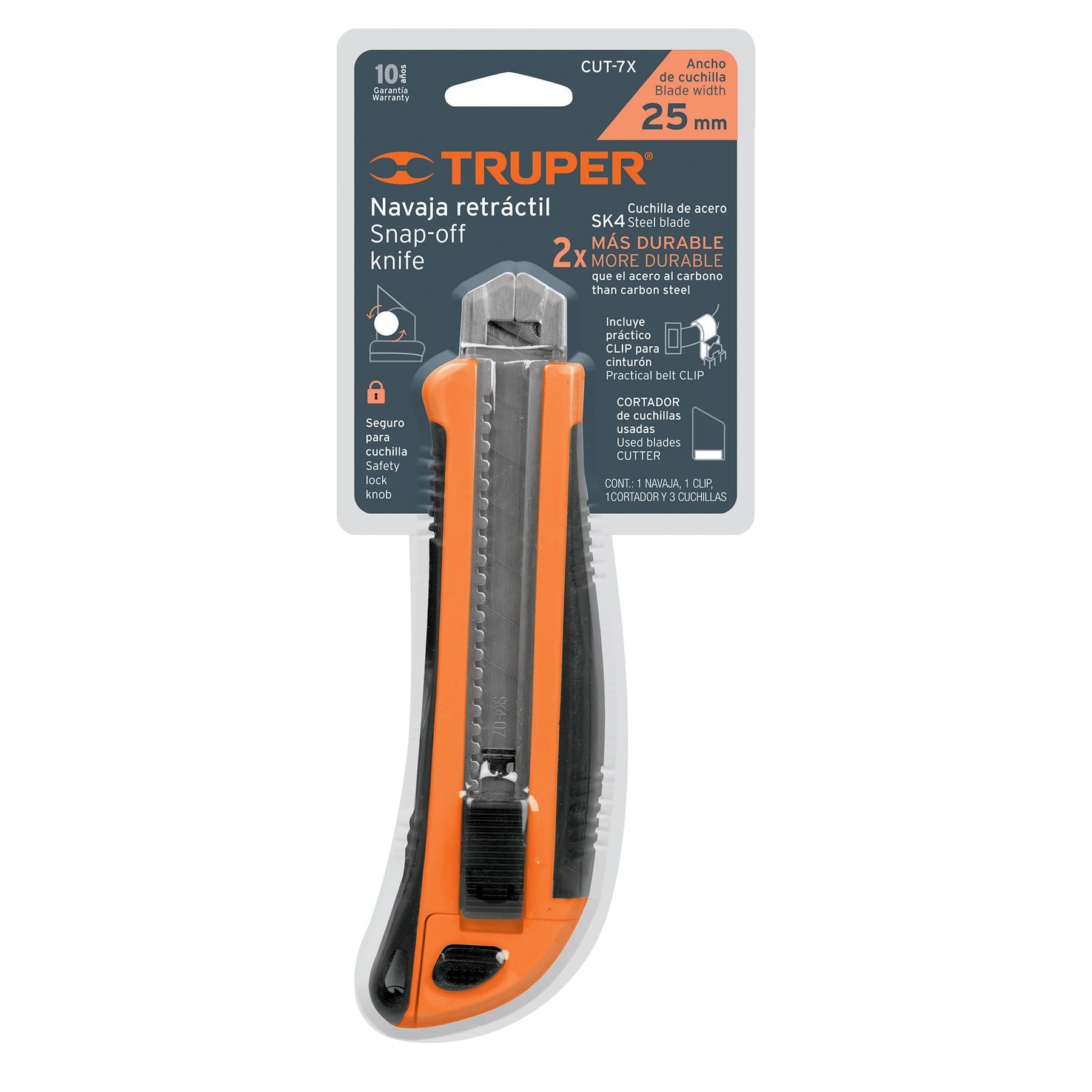 Bisturíes con grip cuchilla de 25 mm