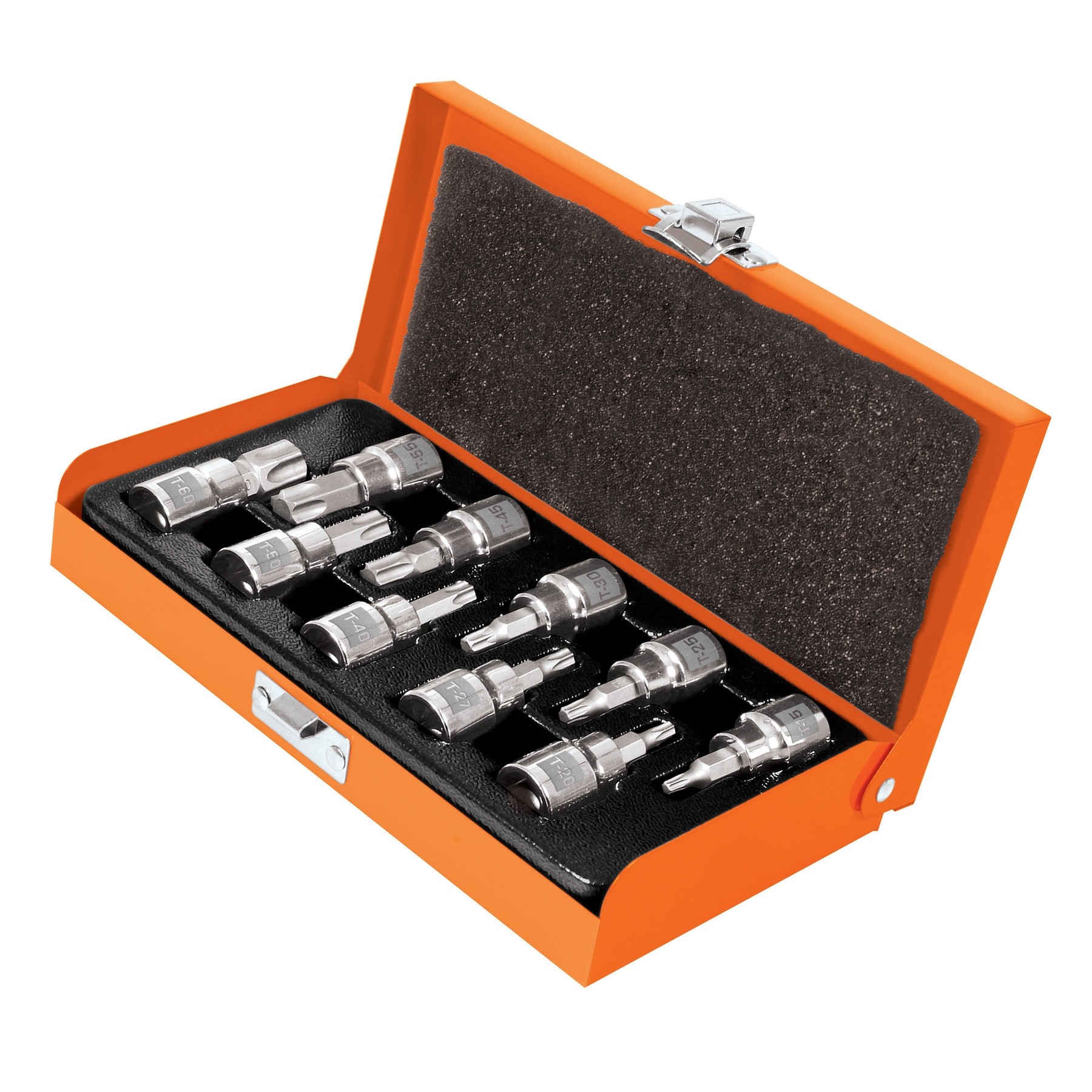 Juego de Copas, punta Torx, cuadro 3/8″, 10 piezas