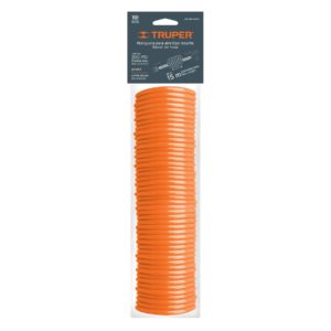 Manguera tipo resorte para compresor, 1/4″ x 50 ft