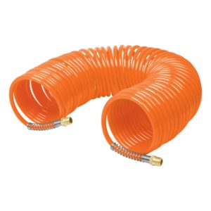 Manguera tipo resorte para compresor, 1/4″ x 50 ft