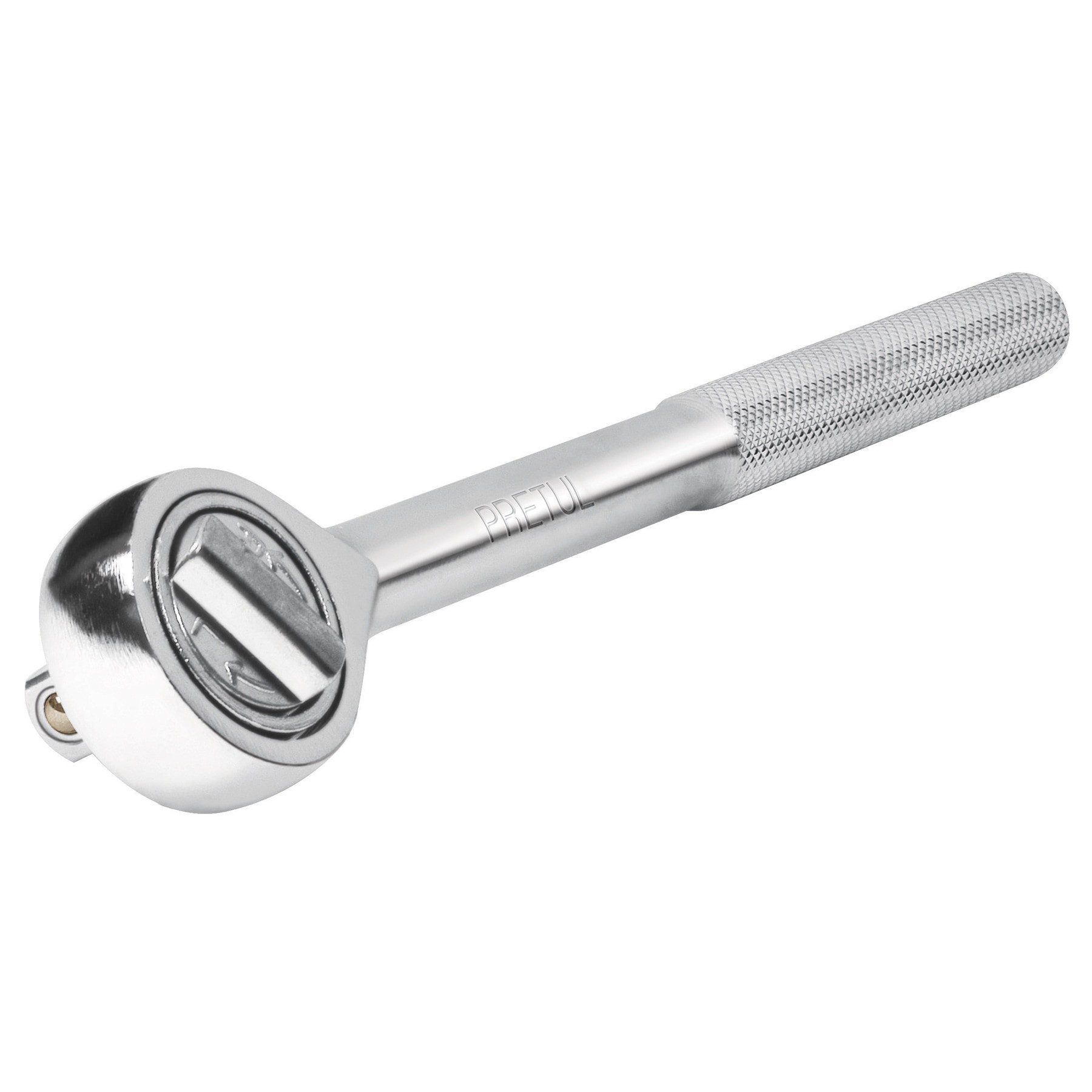 Ratchet cabeza redonda, cuadro 3/8″, Pretul