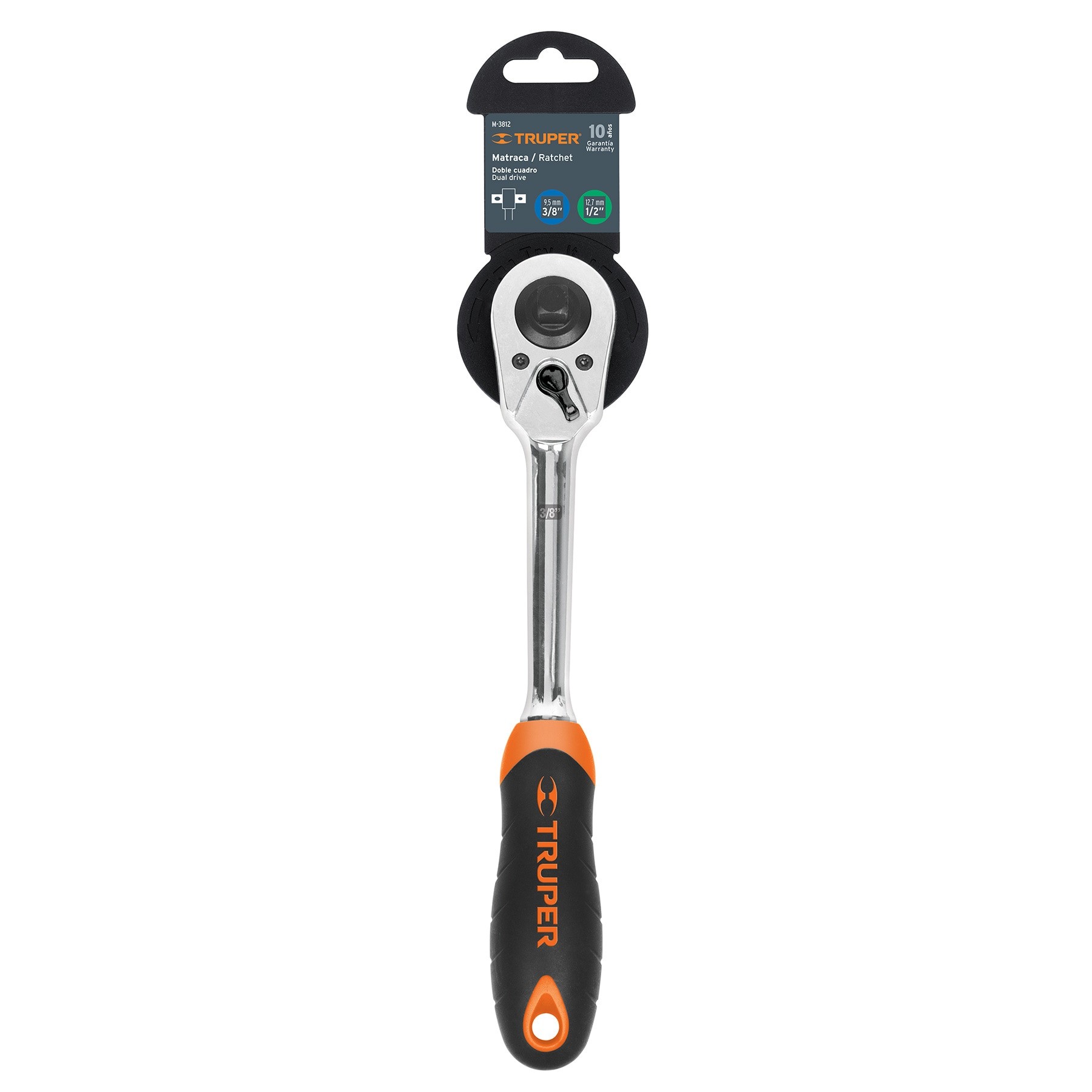 Rachet de liberación rápida doble, cuadro 3/8″y 1/2″