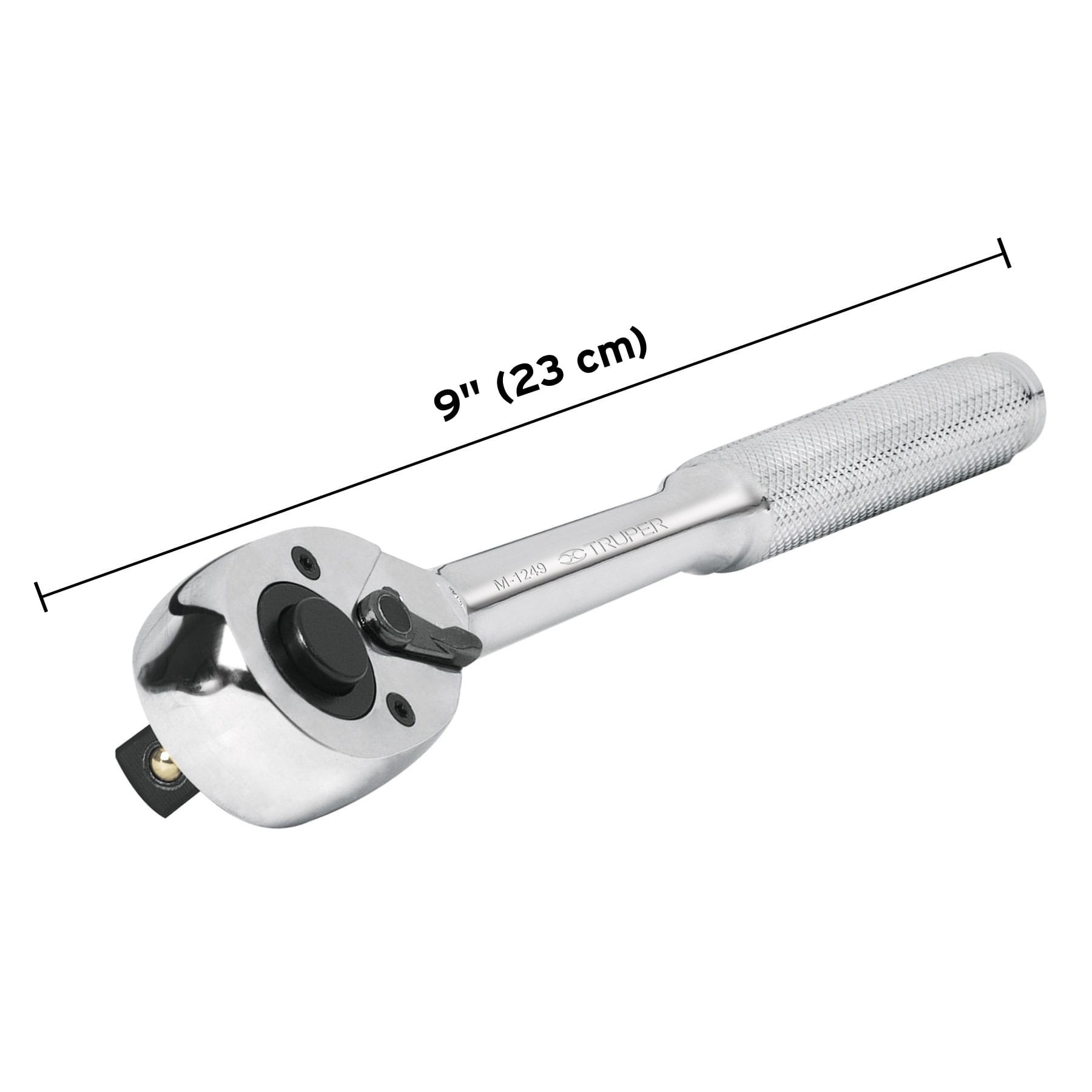 Ratchet liberación rápida, cabeza de pera, cuadro 1/2″