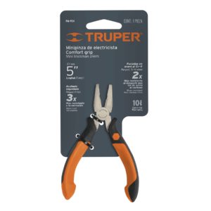 Alicates de electricista 5″, mango Comfort Grip