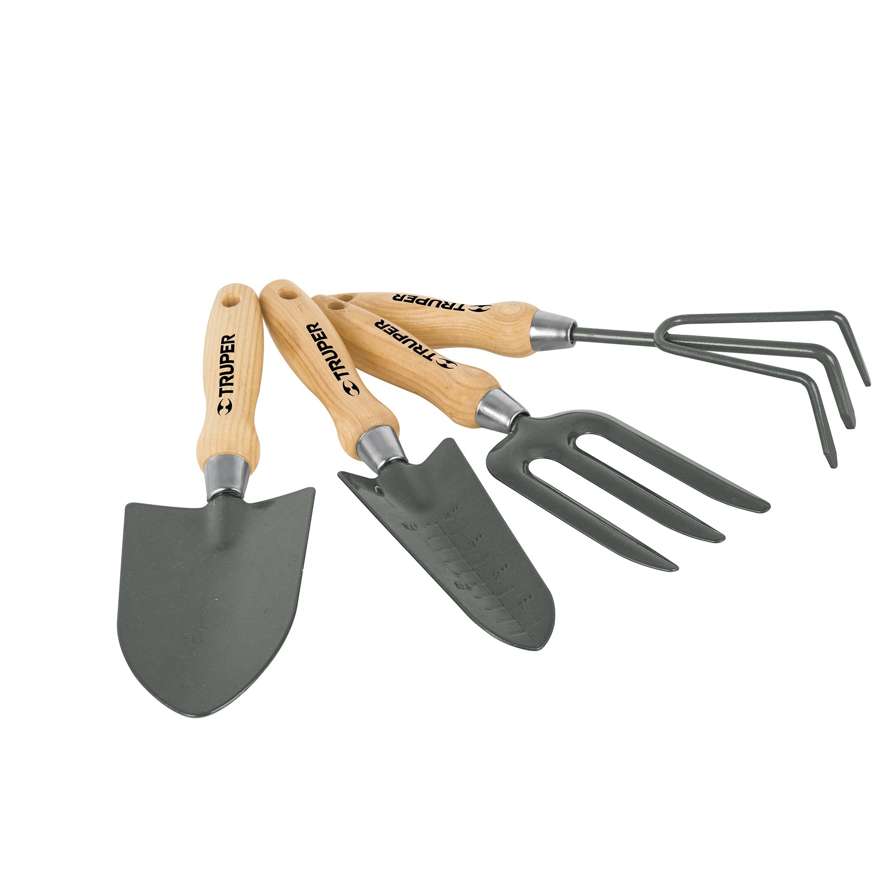 Juego herramientas para jardín 4 piezas, 6″