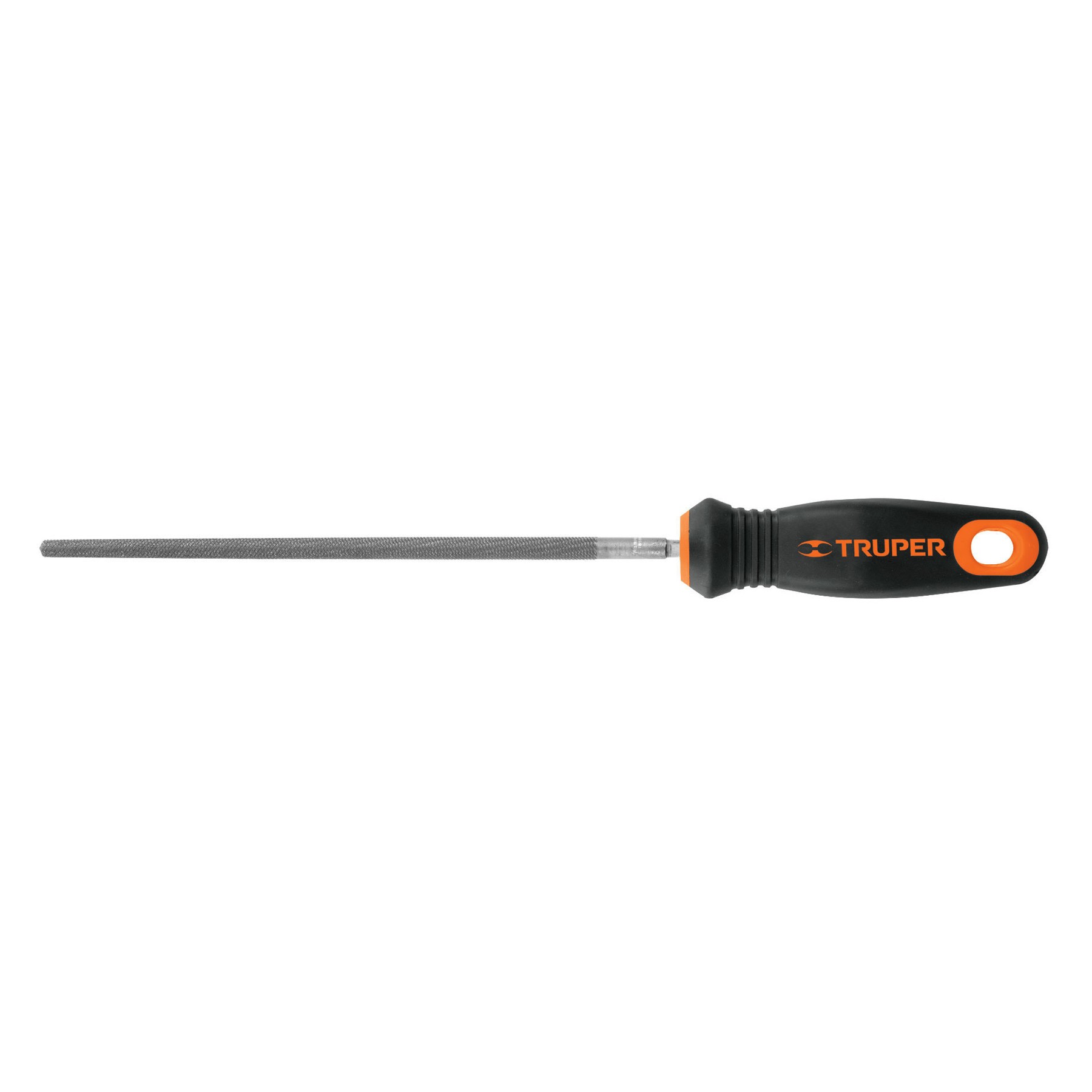 Limas redondas bastardas con mango comfort grip