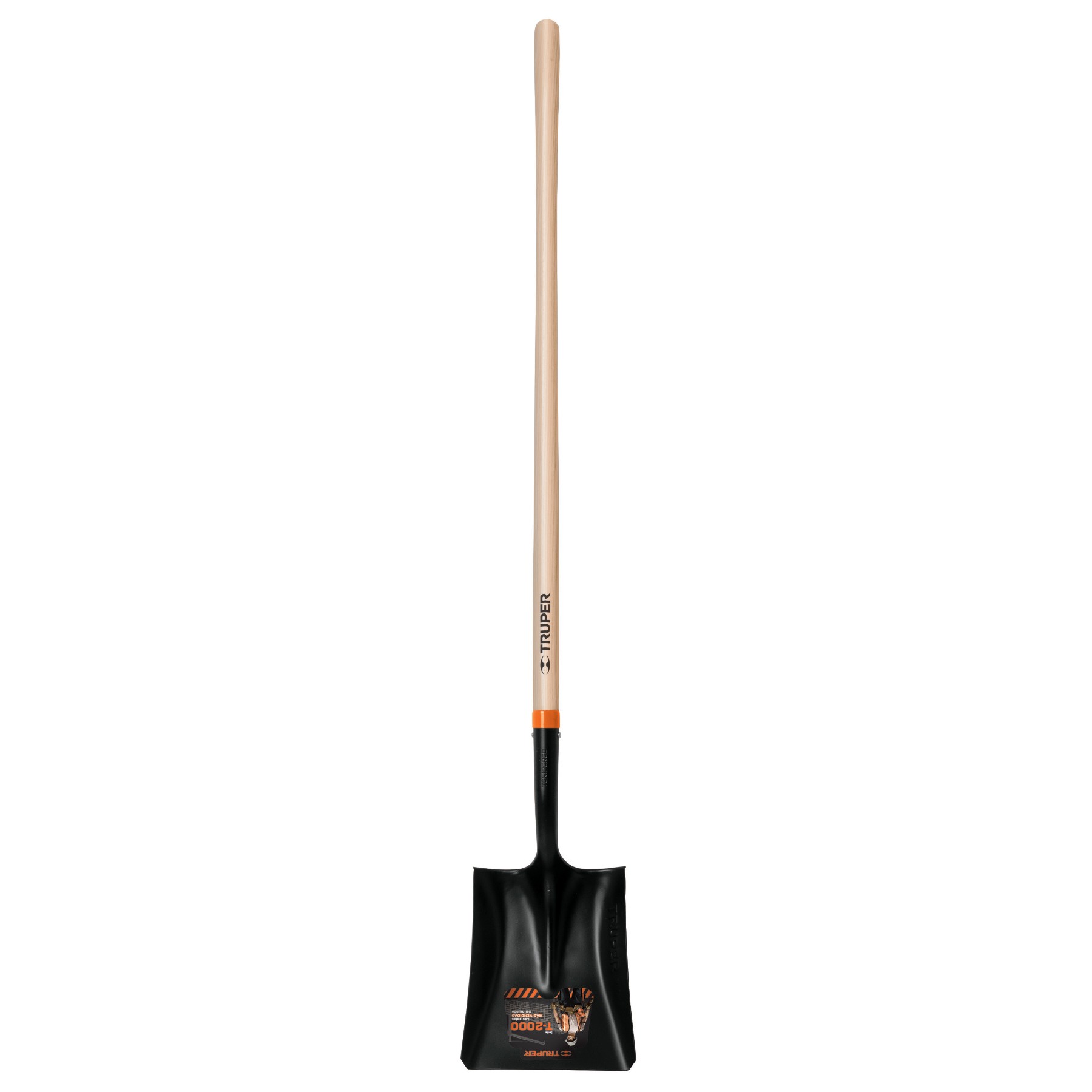 Pala cuadrada mango largo, modelos T-2000, 56 3/4″